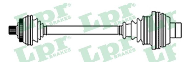 Drivaxel, framaxel höger Lpr DS21067 LPR