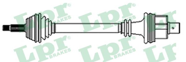 Drivaxel Renault Espace III, framaxel höger Lpr DS39115 LPR Drivaxel Renault Espace III, framaxel höger Lpr DS39115 LPR