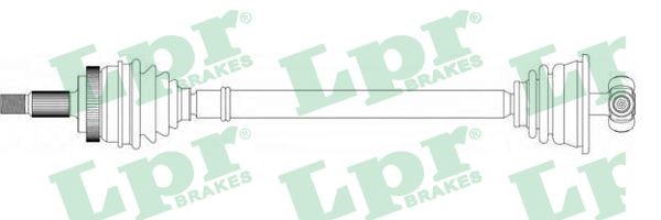 Drivaxel Renault Espace III, framaxel vänster Lpr DS39116 LPR