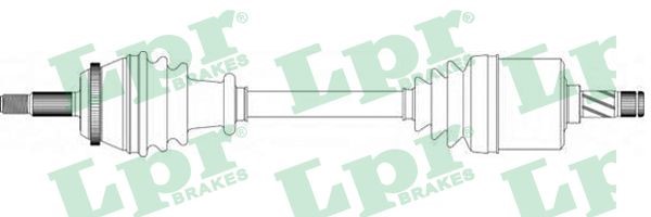 Drivaxel Renault Safrane II, framaxel vänster Lpr DS39120 LPR