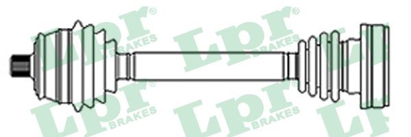 Drivaxel, Framaxel, framaxel höger, framaxel vänster Lpr DS51137 LPR