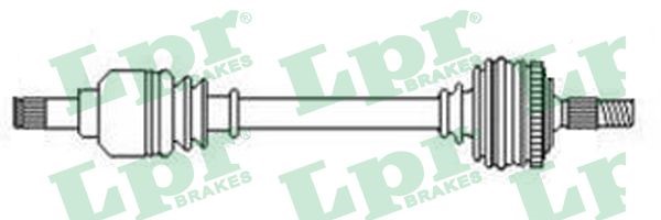 Drivaxel, framaxel vänster Lpr DS52652 LPR