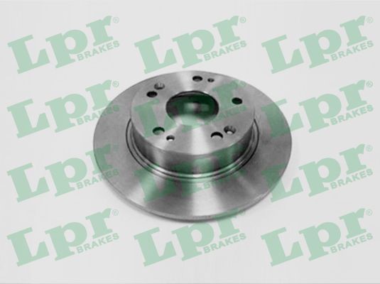 Bromsskiva Solid, Bakaxel Lpr H1019P LPR