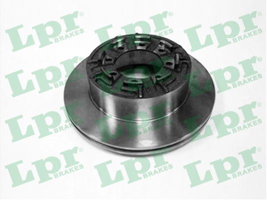 Bromsskiva Solid, Bakaxel Lpr I2111P LPR