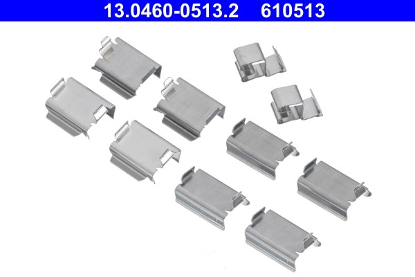 Monteringssats, Framaxel, Bakaxel Ate 13.0460-0513.2 ATE