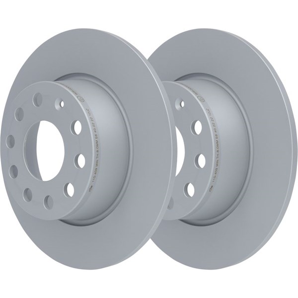 Bromsskiva Solid, Bakaxel Ate 24.0110-0409.1 ATE