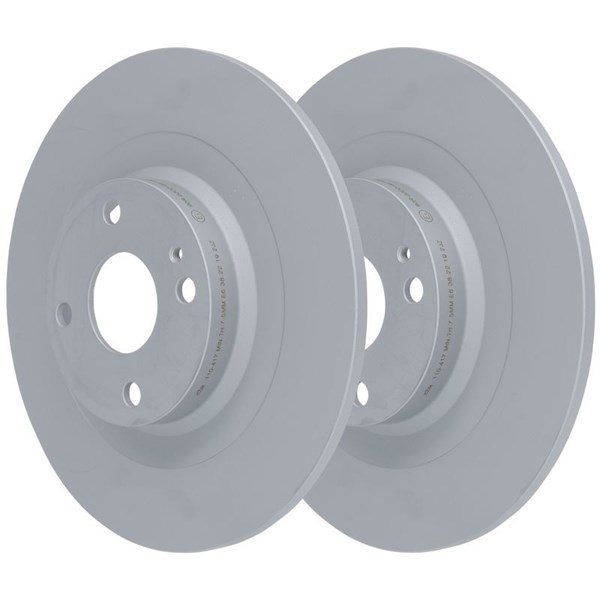 Bromsskiva Solid, Bakaxel Ate 24.0110-0417.1 ATE