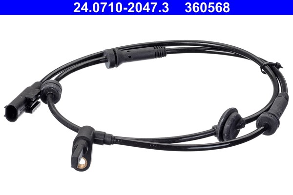 ABS-givare, Sensor, hjulvarvtal, Framaxel Ate 24.0710-2047.3 ATE
