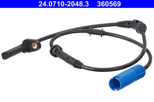 ABS-givare, Sensor, hjulvarvtal, Framaxel Ate 24.0710-2048.3 ATE