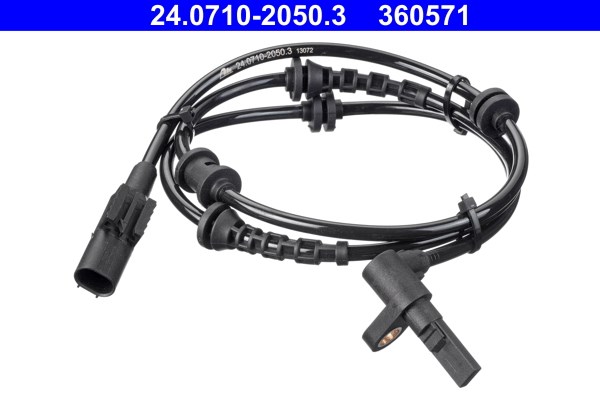 ABS-givare, Sensor, hjulvarvtal, Framaxel Ate 24.0710-2050.3 ATE