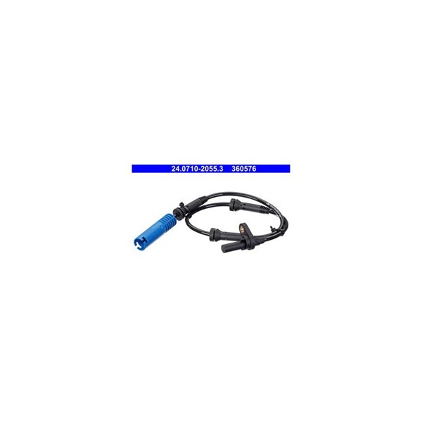 ABS-givare, Sensor, hjulvarvtal, Framaxel Ate 24.0710-2055.3 ATE