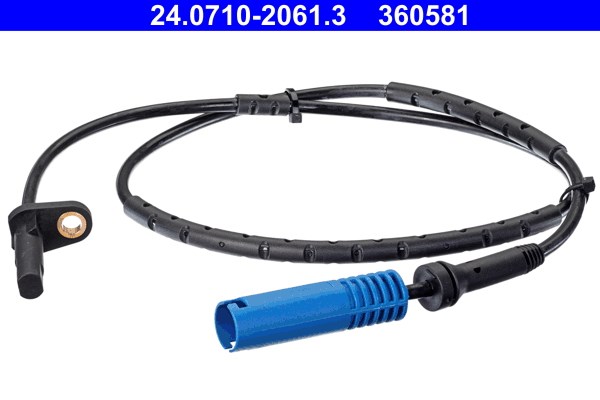 ABS-givare, Sensor, hjulvarvtal, Bakaxel Ate 24.0710-2060.3 ATE