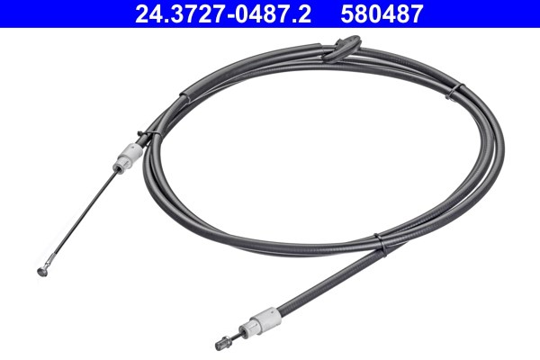 Vajer, parkeringsbroms, Mitt Ate 24.3727-0487.2 ATE