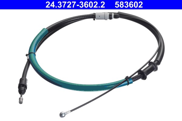 Vajer, parkeringsbroms, Bak Ate 24.3727-3602.2 ATE