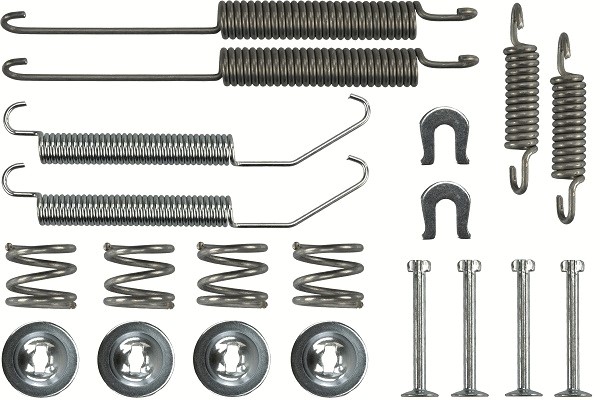Tillbehörssats, bromsbackar, Bakaxel Trw SFK465 TRW