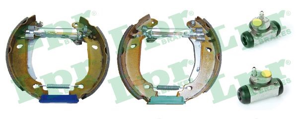 Bromsbackar, sats, Bakaxel Lpr OEK219 LPR