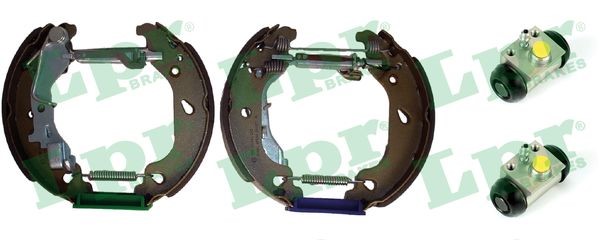 Bromsbackar, sats, Bakaxel Lpr OEK522 LPR