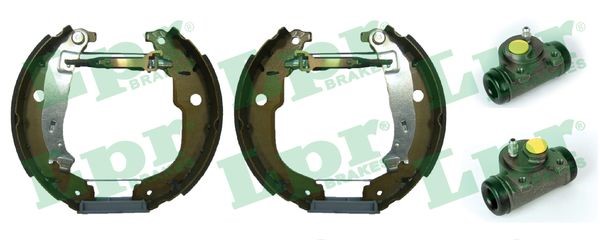 Bromsbackar, sats, Bakaxel Lpr OEK621 LPR