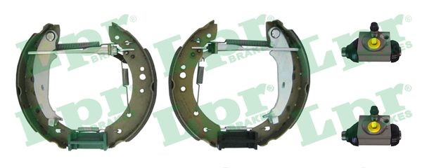 Bromsbackar, sats, Bakaxel Lpr OEK697 LPR