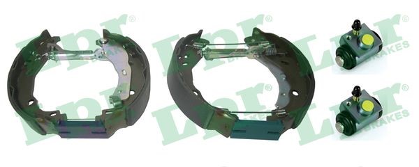 Bromsbackar, sats, Bakaxel Lpr OEK816 LPR
