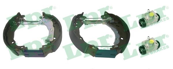 Bromsbackar, sats, Bakaxel Lpr OEK844 LPR