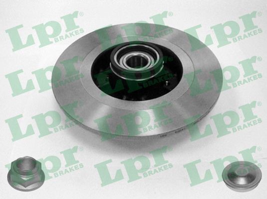 Bromsskiva Solid, Bakaxel Lpr HUB BRAKE DISC R1031PCA LPR
