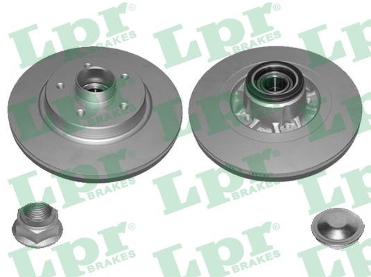 Bromsskiva Solid, Bakaxel Lpr R1033PRCA LPR