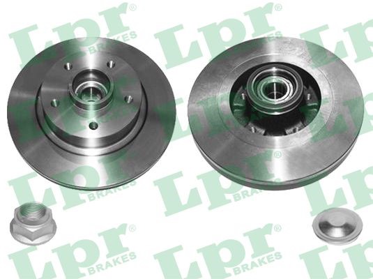 Bromsskiva Solid, Bakaxel Lpr HUB BRAKE DISC R1049PCA LPR