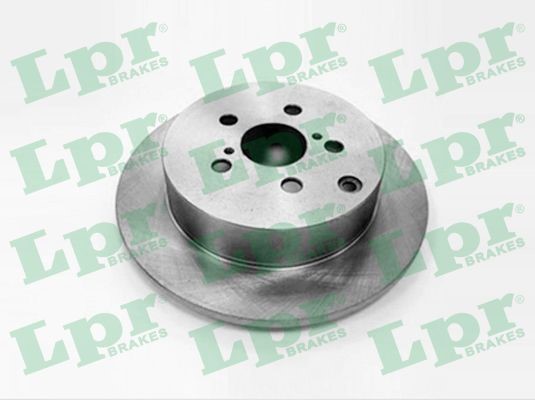 Bromsskiva Solid, Bakaxel Lpr T2038P LPR
