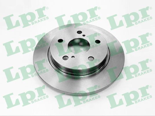 Bromsskiva Solid, Bakaxel Lpr T2049P LPR