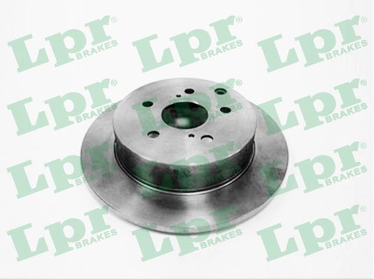 Bromsskiva Solid, Bakaxel Lpr T2072P LPR