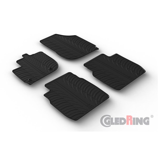Gummimattor Honda Jazz V (GR) incl. Crosstar 2020-, Fram eller ba GledRing Gummimattor Honda Jazz V (GR) incl. Crosstar 2020-, Fram eller ba GledRing