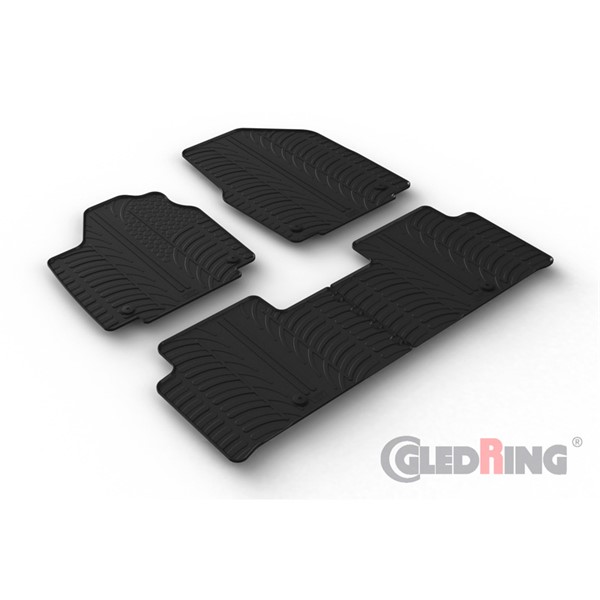 Gummimattor Kia EV6 2021- , Fram eller bak GledRing Gummimattor Kia EV6 2021- , Fram eller bak GledRing