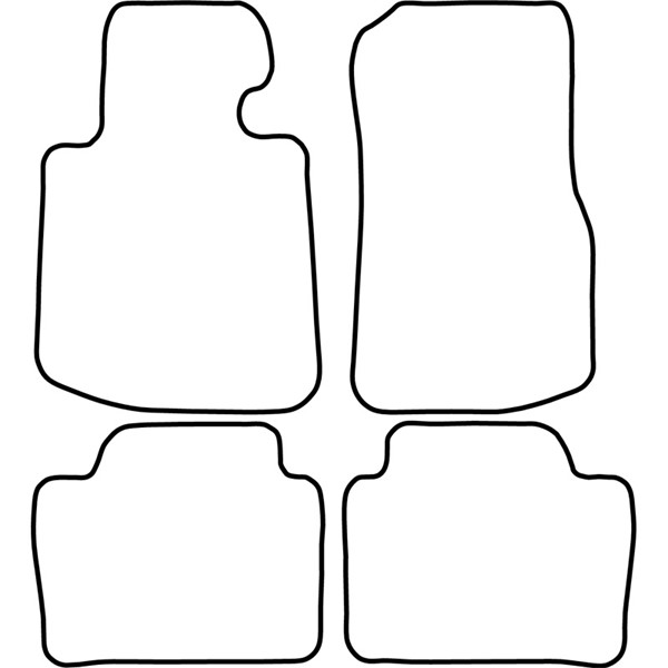 Textilmatta, kupé, Fram eller bak Autostyle TM BM562 AutoStyle