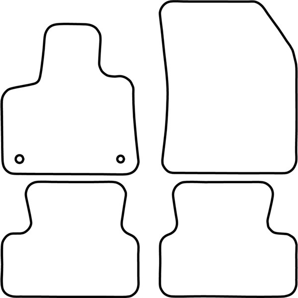 Textilmatta, kupé, Fram eller bak Autostyle TM CI560V AutoStyle Textilmatta, kupé, Fram eller bak Autostyle TM CI560V AutoStyle