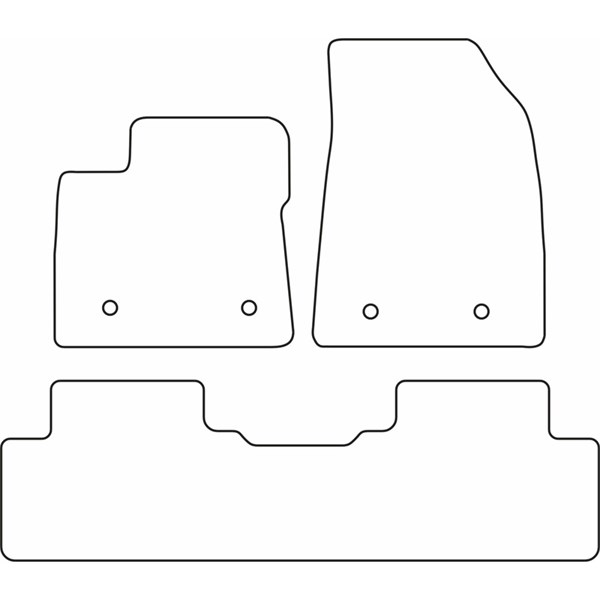 Textilmatta, kupé, Fram eller bak Autostyle TM MG503V AutoStyle