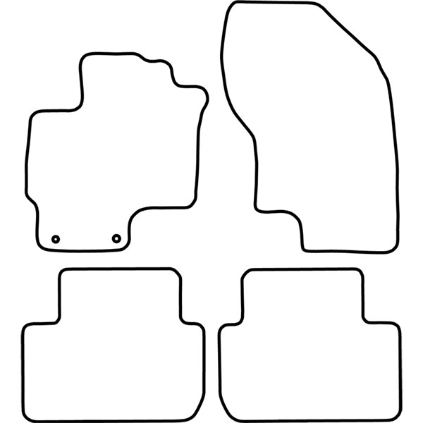 Textilmatta, kupé, Fram eller bak Autostyle TM MT532V AutoStyle Textilmatta, kupé, Fram eller bak Autostyle TM MT532V AutoStyle