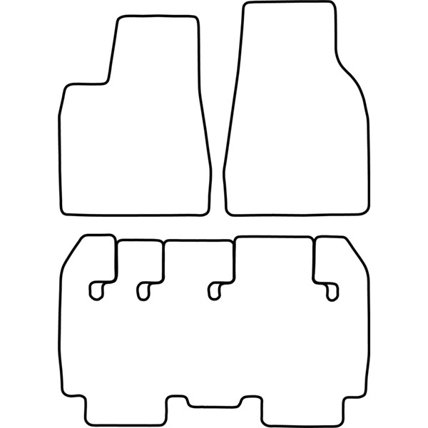 Textilmatta, kupé, Fram eller bak Autostyle TM TS508 AutoStyle