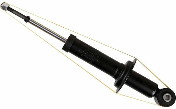 Stötdämpare Gastryck, Bakaxel Sachs 317 617 SACHS