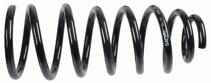 Spiralfjäder, Bakaxel SACHS
