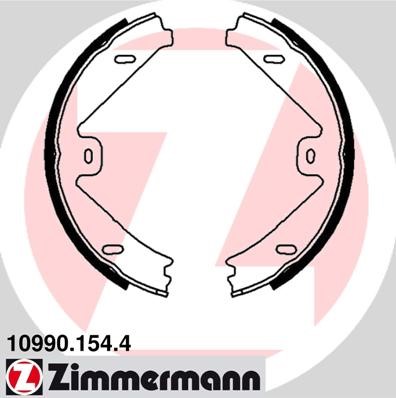 Bromsbackar, sats, parkeringsbroms, Bakaxel Zimmermann 10990.154. ZIMMERMANN Bromsbackar, sats, parkeringsbroms, Bakaxel Zimmermann 10990.154. ZIMMERMANN