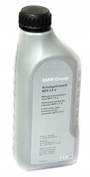 Växellådsolja Manu Genuine BMW MTF LT-2, 1L, Framaxel, Bakaxel Original
