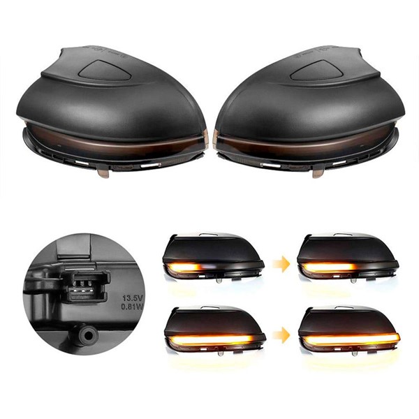 Blinklyktor, sats, Ytterspegel Autostyle DL VWL26LS AutoStyle