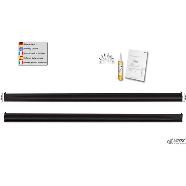 Sidokjolar Rdx racedesign RD SSK14 RDX Racedesign