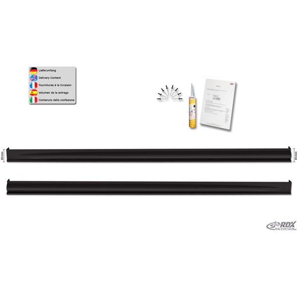 Sidokjolar Rdx racedesign RD SSK14 RDX Racedesign