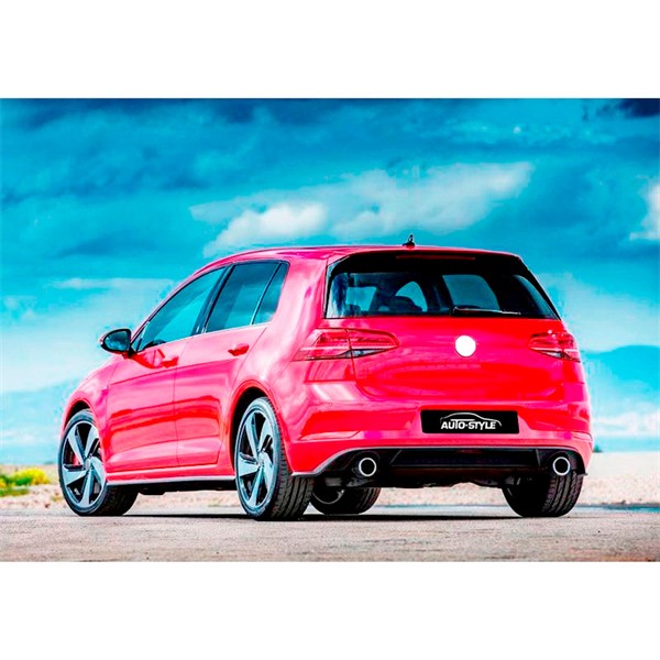 Bakdel/diffuser Autostyle RS VWB08 AutoStyle