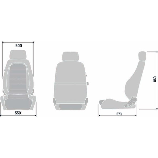 Sportstol, Universal Sparco SP 9012NR