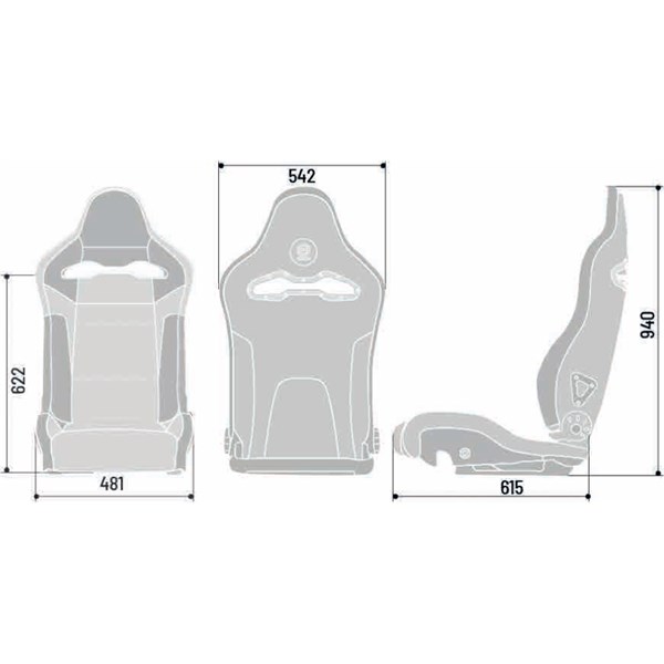 Sportstol, Universal Sparco SP 906NR