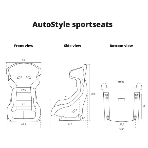 Sportstol, Universal Autostyle SS 78L AutoStyle Sportstol, Universal Autostyle SS 78L AutoStyle