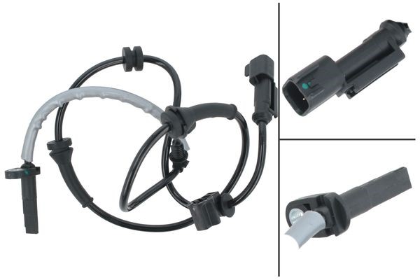 ABS-givare, Sensor, hjulvarvtal, Framaxel